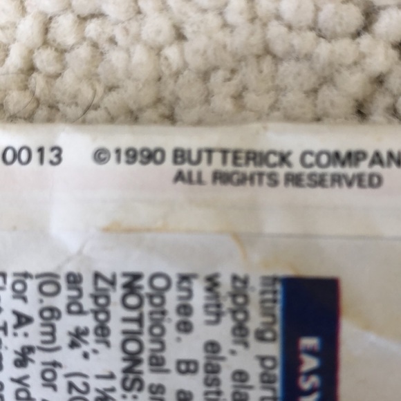 1990 new  vintage Butterick toddler Party Pants sewing pattern - Picture 15 of 16